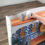 KidKraft Mosaic Magnetic Play Kitchen with EZ Kraft Assembly™